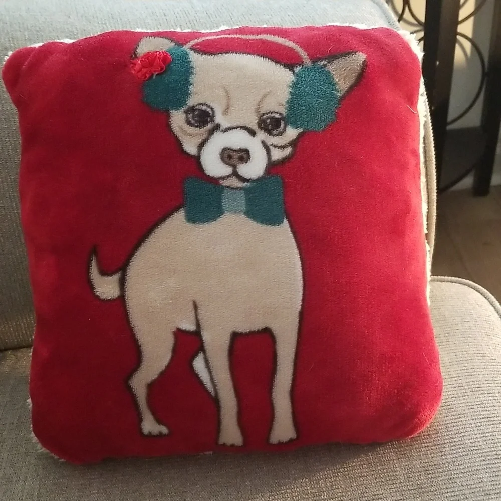 Chihuahua Plush Accent Pillow